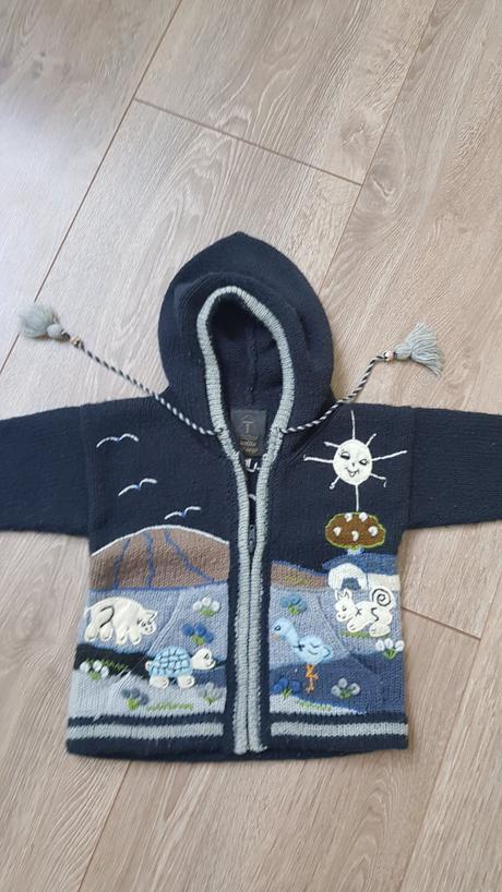 Pletený svetrík na 2 roky, 92