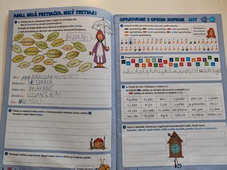 Slovenský jazyk pre 3. ročník zš, 