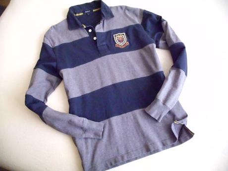 Polo tričko-mikina, gant,l