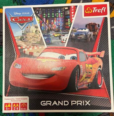 Spoločenská hra grand prix autá trefl, 