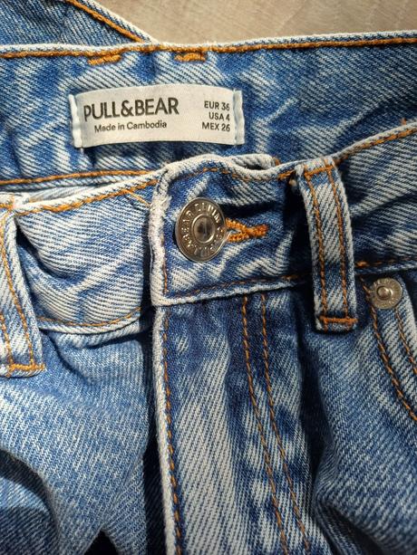 Mom jeans pull&bear 34, pull&bear,36