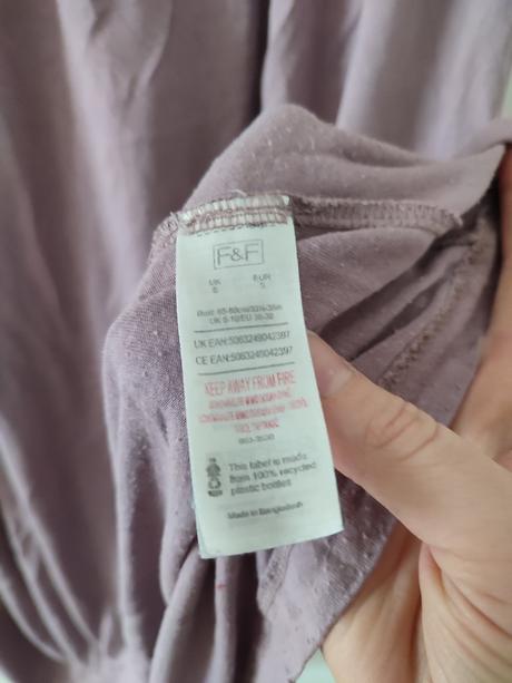 Tehotenská/dojčiaca nočná košeľa, f&f,s