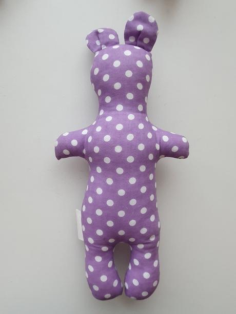 Handmade látkový macko,