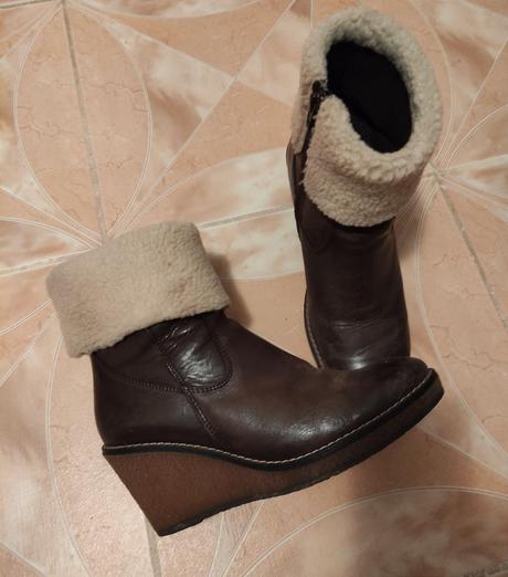 Kožené čižmičky, baťa,37