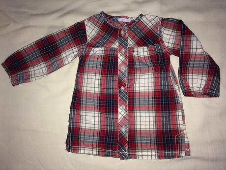 Károvaná blúzka, hema,68