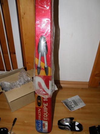 Zjazdové lyže-nepoužité, salomon,170-180 cm