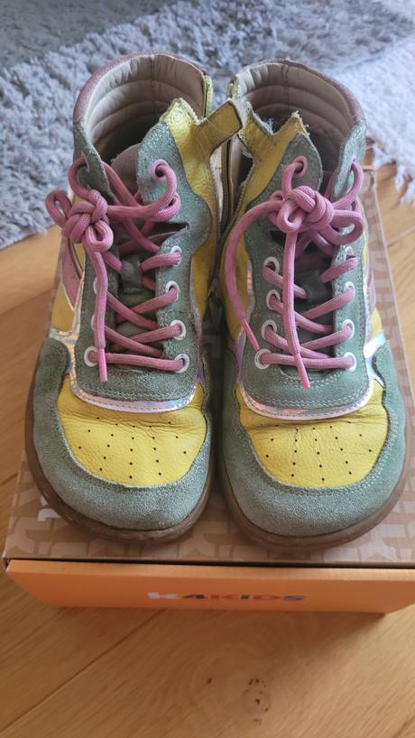 Barefoot tenisky koel danish nappa yellow, koel4kids,35