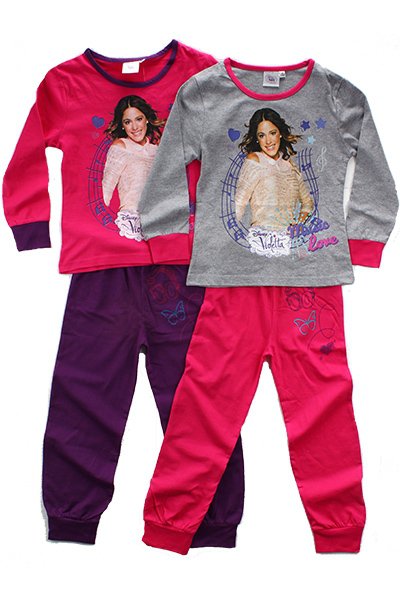 Pyžamo violetta, disney,116 / 128 / 140 / 152