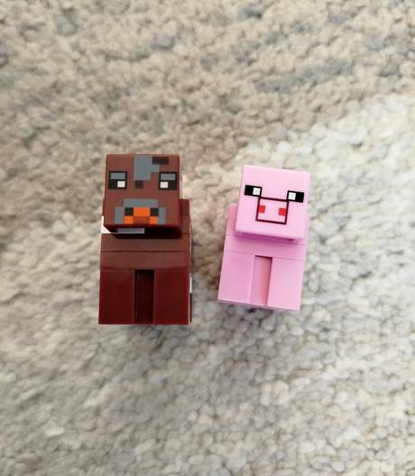 Minecraft figúrky 7ks - na spôsob lega, 