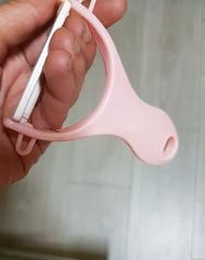 Ružová keramická škrabka,