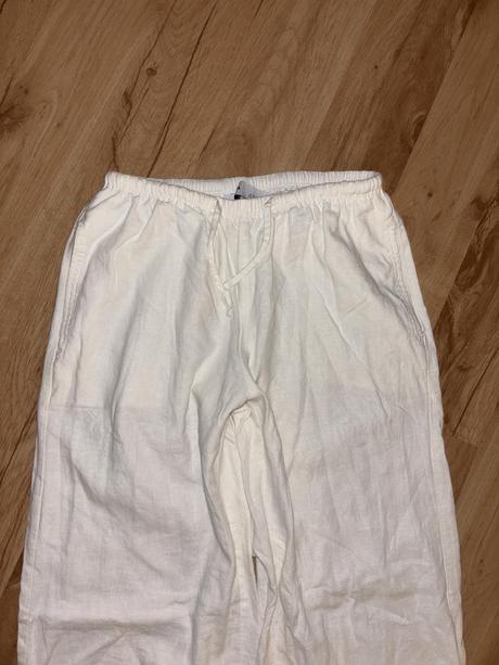 Ľanové nohavice bershka 146/152, bershka,152