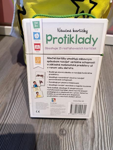 Náučné kartičky protikady, 