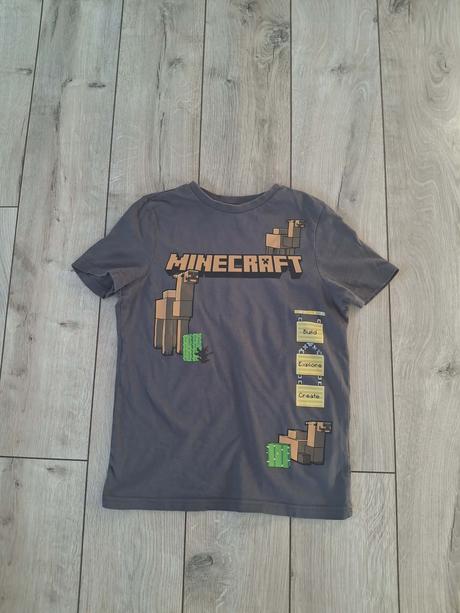 Minecraft tričko velkost 134, f&f,134