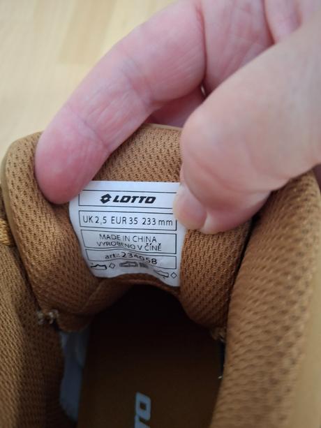 Tenisky lotto veľ. 35, lotto,35