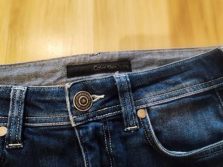 Riflova sukňa v. 26/s, calvin klein,26 / s