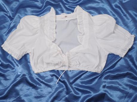 Biela krojová blúzka country line, 42