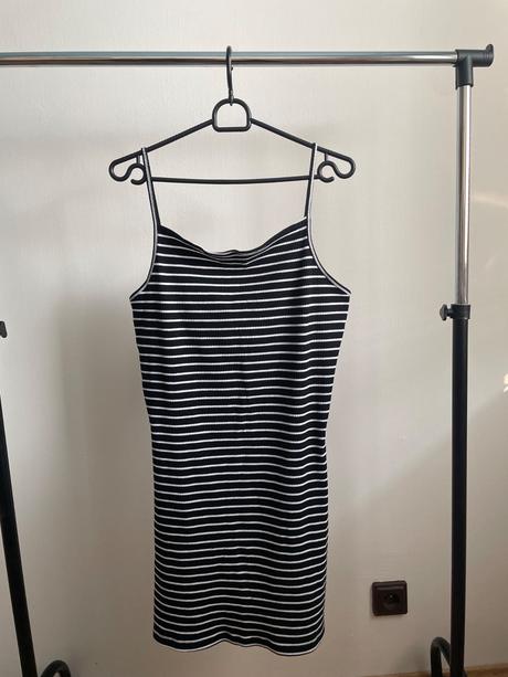 Pásikavé šaty, l / m / xl