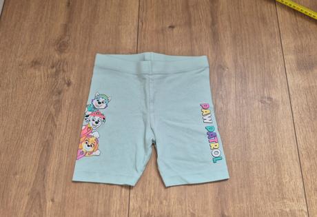 Cyklo sortky leginove paw patrol, primark,110