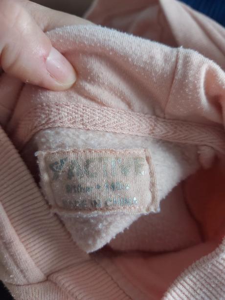 Bledoružový crop top, active,140