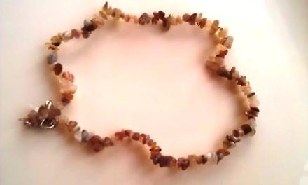 Náhrdelník- achát,