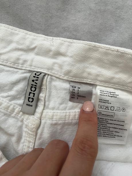 Šortky, h&m,xs
