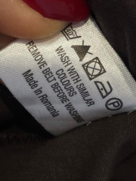 Dámska košeľa predĺžená tmavohnedá (14), xl