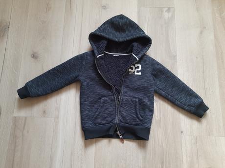 Zateplená mikina 110-116, 110