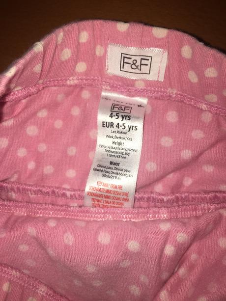 Riasená sukňa 4-5 rokov, 110, f&f,110