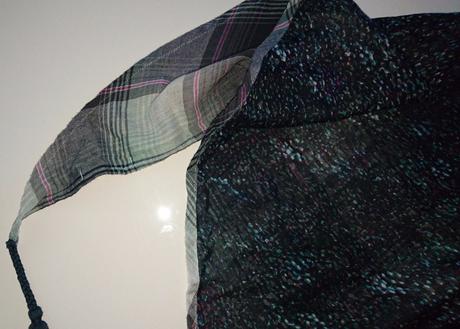 Šatka obojstranná, camaieu