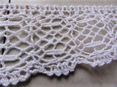 Drobná príprava/zbytky cvernovej čipky,