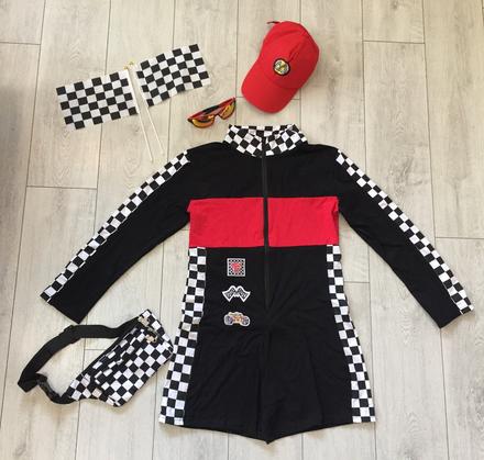 Damsky kostym pretekarka f1, velkosť xl, 