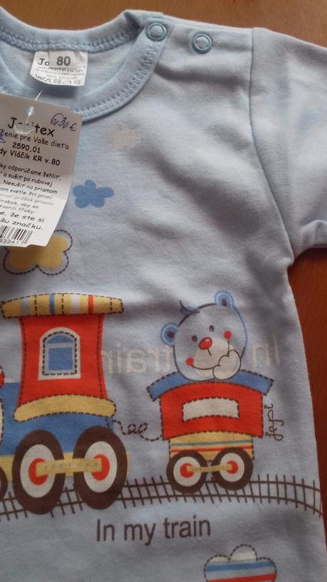 Nenosené chlapčenské body , japitex,80