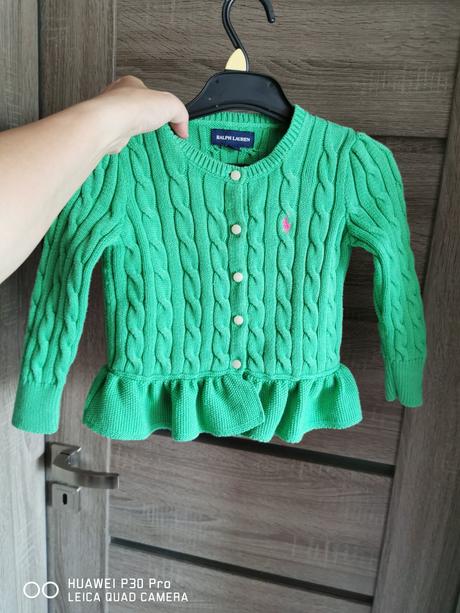 Dievčenský svetrík, ralph lauren,98