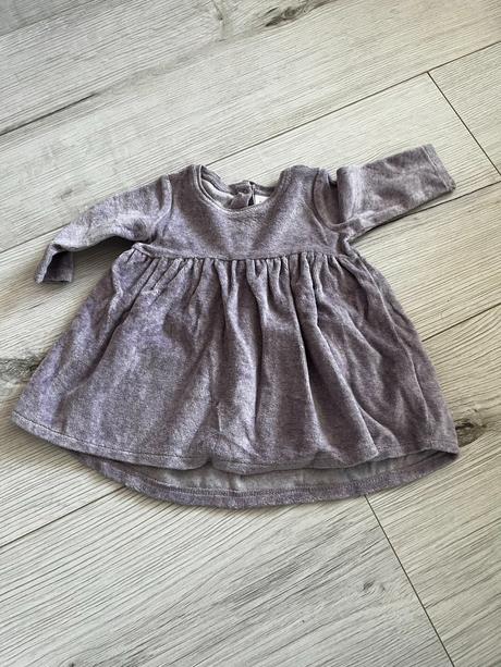 Fialové šaty, next,62