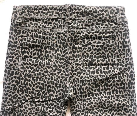 Nohavice s leopardím vzorom, promod,40