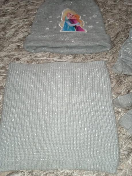 Čiapka +nakrčnik+rukavice - 54, disney,54