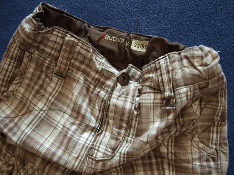 5 x krátke nohavice na leto,viac druhov,cena 4 eur, h&m,110