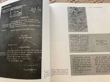 Nádherná historická stará retro kniha snp a turiec, 