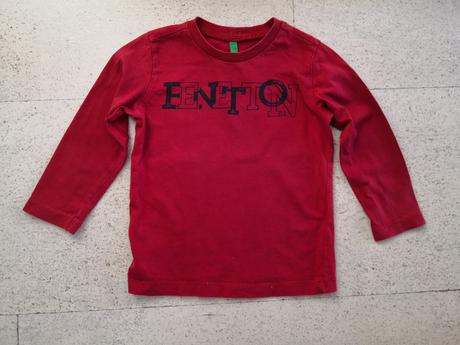 Cerveny natelnik benetton 92, benetton,92