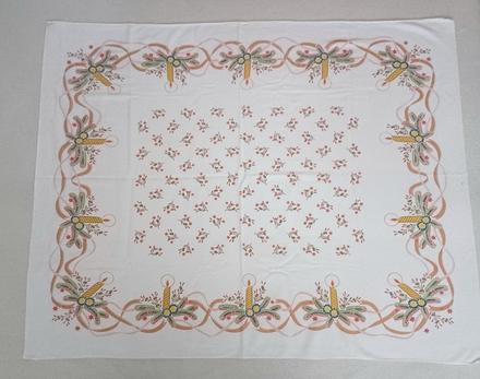 Starší vianočný obrus 136x110cm, 