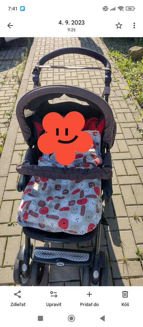 Športový kočiar, jané,jané aero