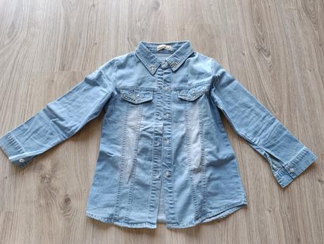 Dievčenská riflová košeľa, 122