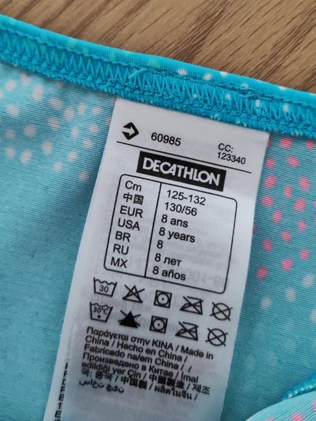 Plavky spodný diel, decathlon,122