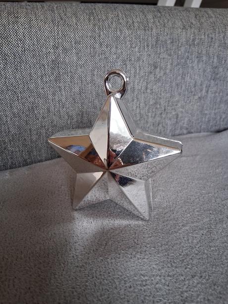 3d hviezda ťažítko dekorácia balón ako nové, 