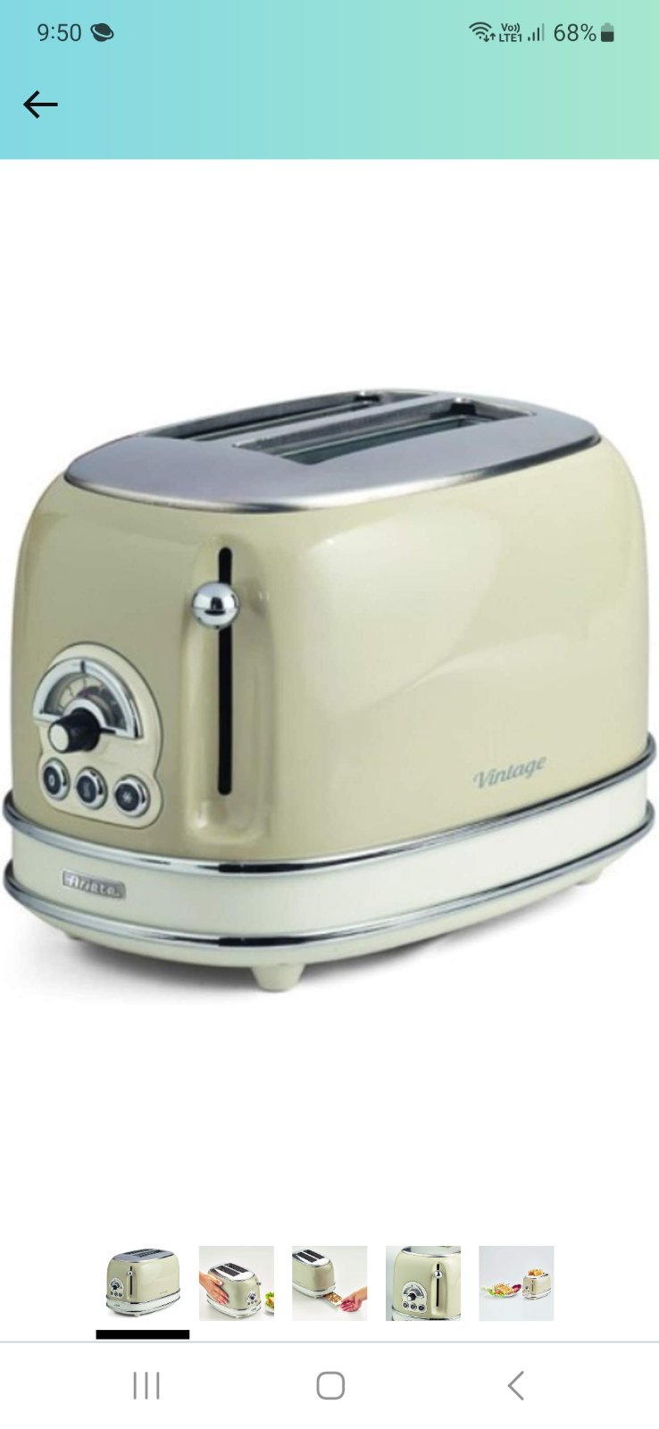 Ariete vintage hriankovač - Modrý koník