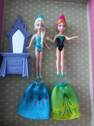 Elza a anna mini bábiky, 