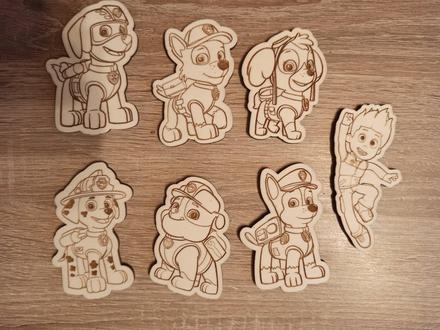 Magnetky paw patrol,