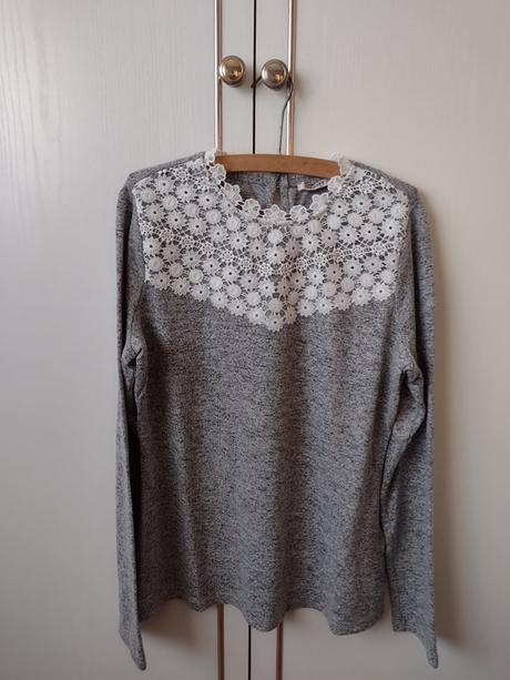 Sivý pulóver orsay č. m, orsay,m