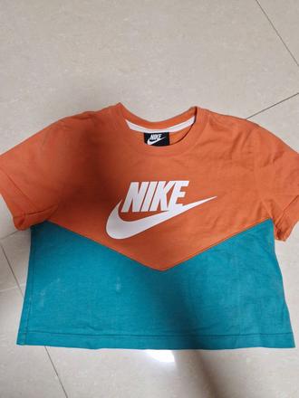 Crop tricko nike, nike,xs