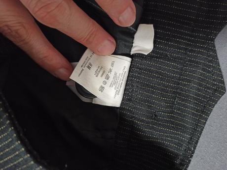 Nohavice s podšívkou, h&m,36